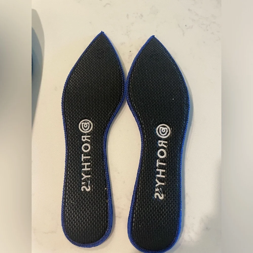 Rothy’s The Point Pebble Grey Flat , Sz 8 - Picture 9 of 13